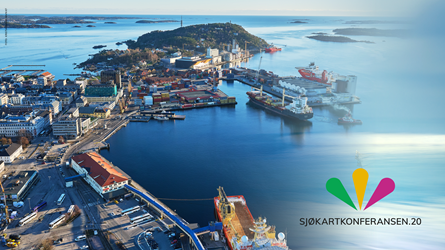 Flyfoto av Kristiansand havn. Foto: Kristiansand havn