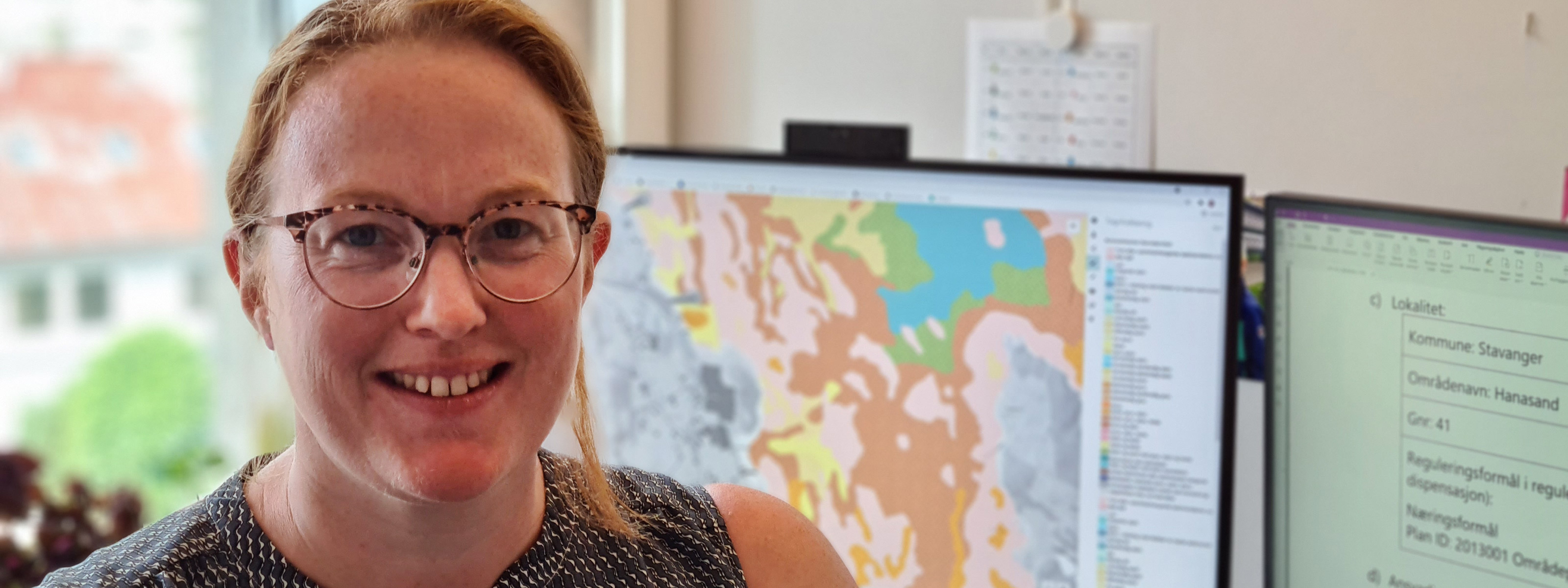 Kirsten Redmond Kristiansen, seniorrådgiver hos Statsforvalteren i Rogaland. Foto: Kartverket