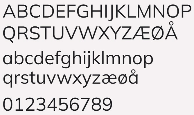 Mulish font