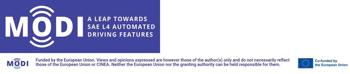 Modi-logo med disclaimer