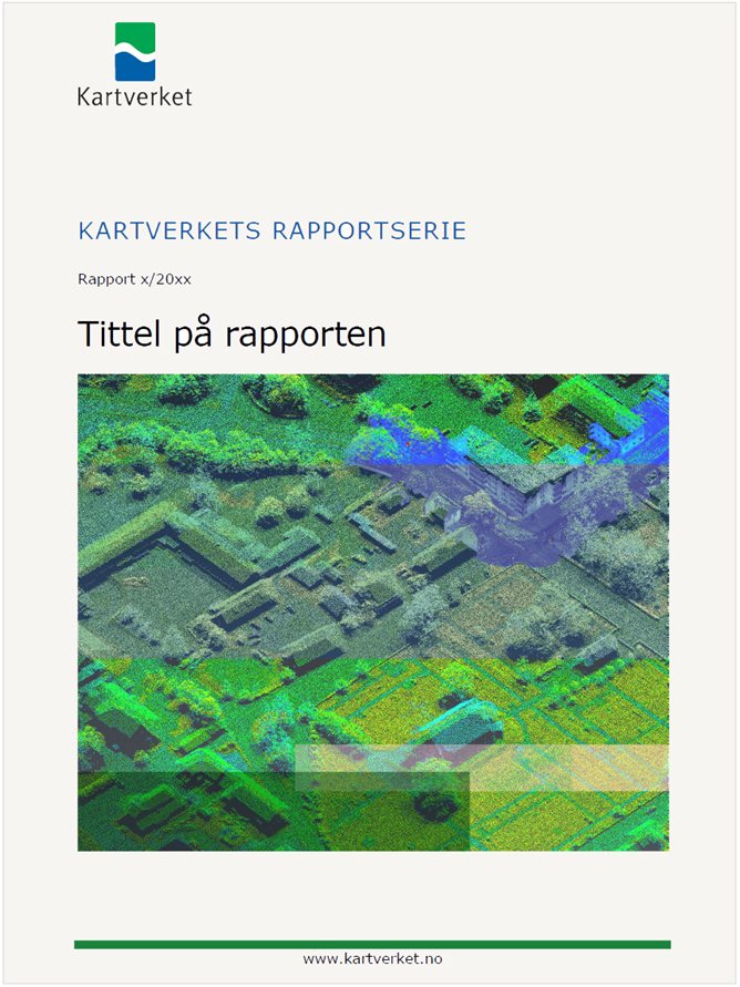 illustrasjonsbilde rapportmal