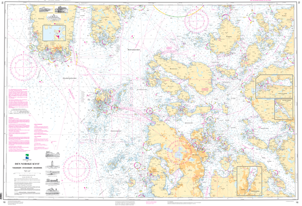 Gammel sj&oslash;kart til historisk arkiv