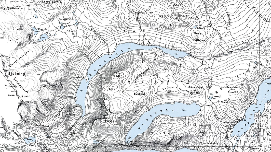 Aust-Jotunheimen 1933